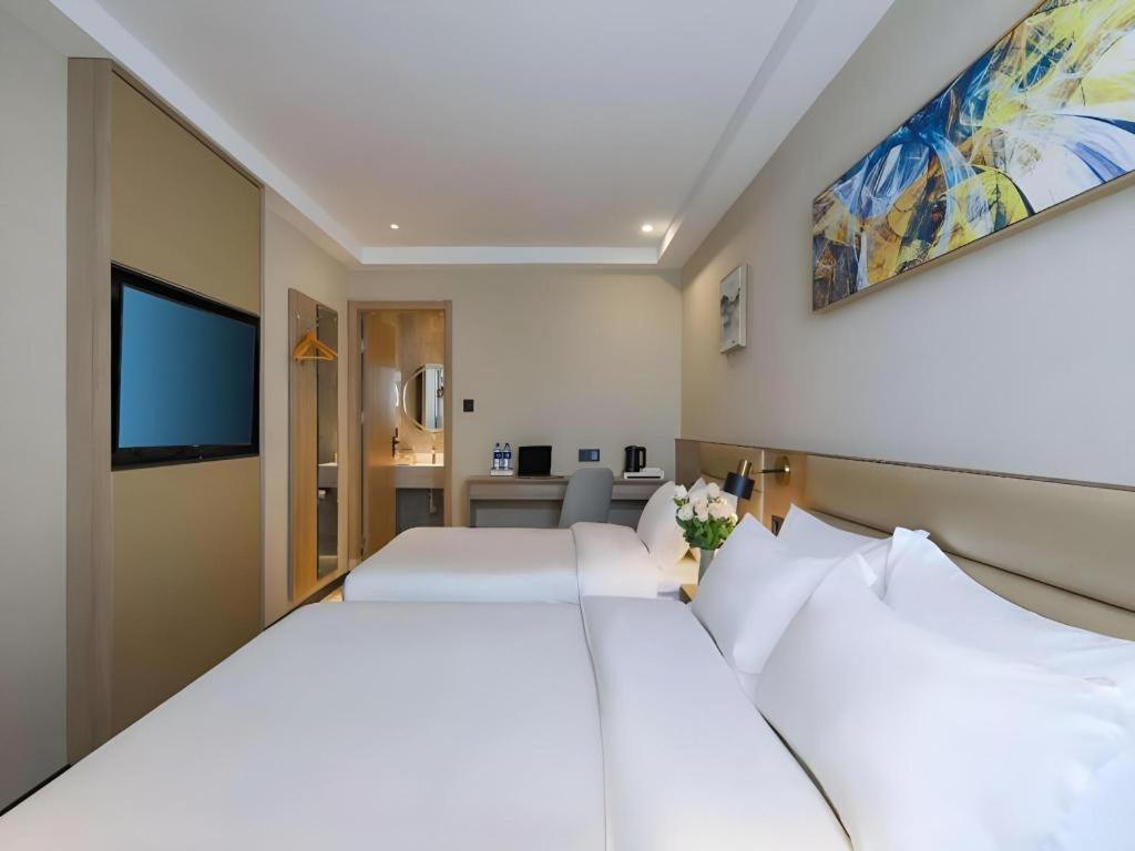 Green Tree Inn Nanjing Xinjiekou Wangfu Avenue ภายนอก รูปภาพ