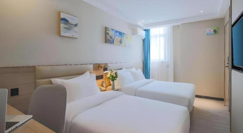 Green Tree Inn Nanjing Xinjiekou Wangfu Avenue ภายนอก รูปภาพ