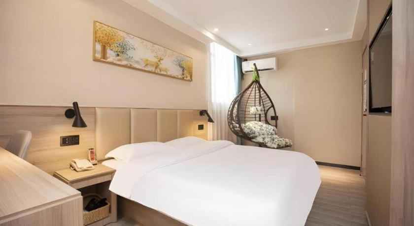 Green Tree Inn Nanjing Xinjiekou Wangfu Avenue ภายนอก รูปภาพ