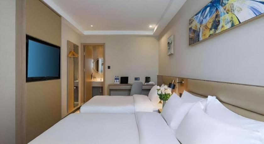 Green Tree Inn Nanjing Xinjiekou Wangfu Avenue ภายนอก รูปภาพ