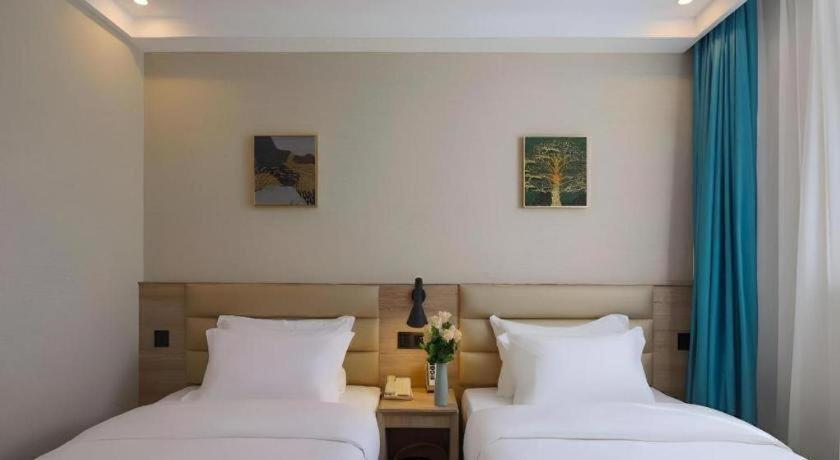 Green Tree Inn Nanjing Xinjiekou Wangfu Avenue ภายนอก รูปภาพ
